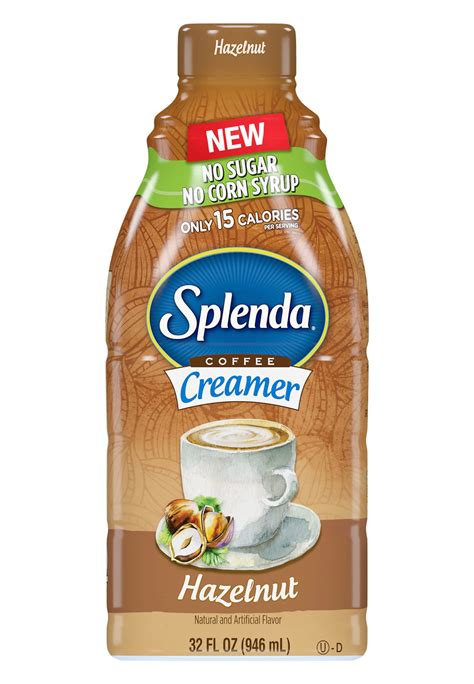 Splenda Hazelnut Coffee Creamer | No Sugar. No Corn Syrup. Only 15 ...