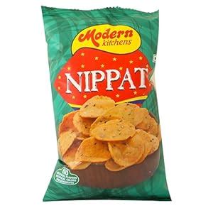 Modern Kitchens Nippat – 150g | Crispy Rice Flour Snack with Black Gram ...