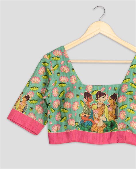 Top Selling Designer Quirky Silk Blouse – Fabcurate