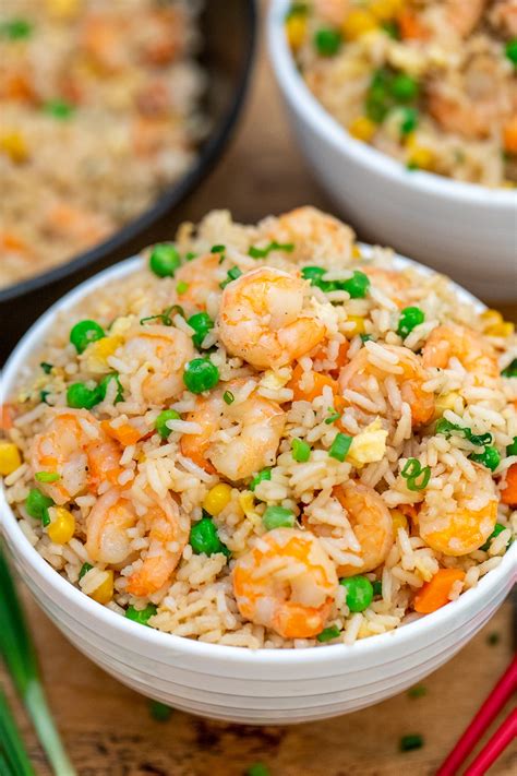 how to cook shrimp fried rice at home