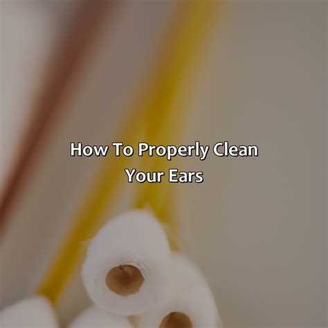 What Does The Color Of Your Ear Wax Mean? - colorscombo.com