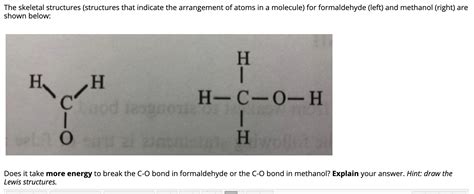 Methanol Molecule Lewis Structure