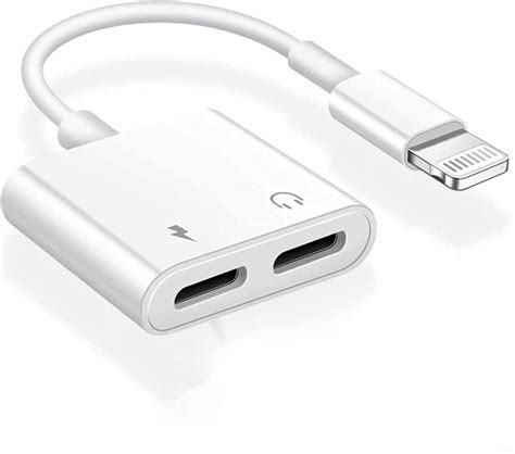 [Apple MFi Certified] iPhone Headphones Adapter & Splitter, 2 in 1 Dual ...