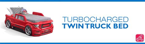 Step2 Plastic Turbocharged Twin Truck Bed- Multi Color, Matte : Amazon ...