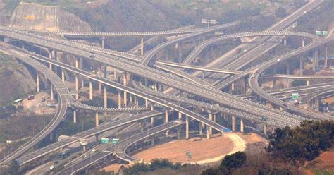 China Unveils Its Most Complex Overpass & It Has 20 Ramps, Five Levels ...