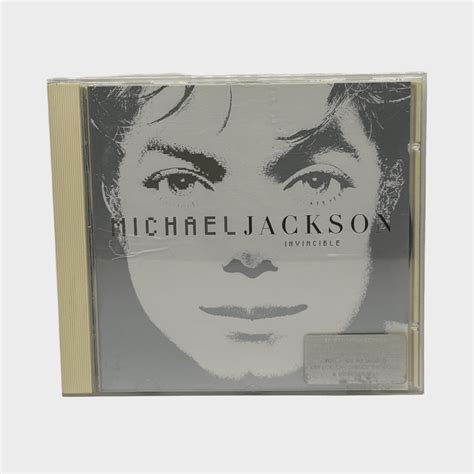Michael Jackson 'Invincible' CD White (EURO) - Michael Jackson Market
