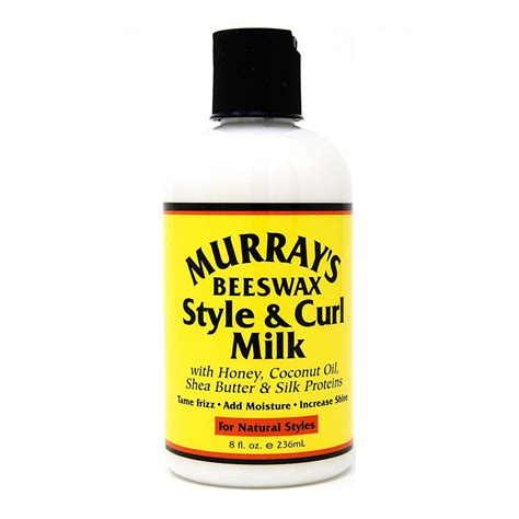 Murrays Beeswax Style and Curl Milk with Coconut and Shea Butter, 8 Oz