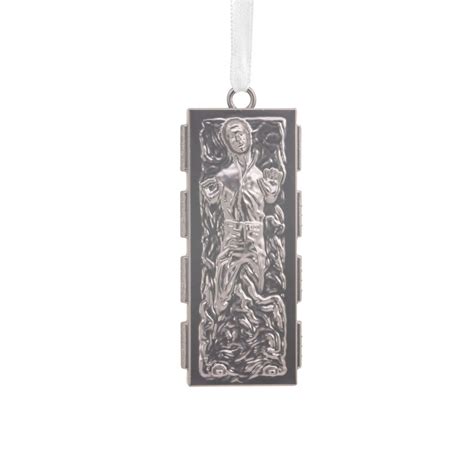 Han Solo in Carbonite - Star Wars Hallmark Holiday Ornaments