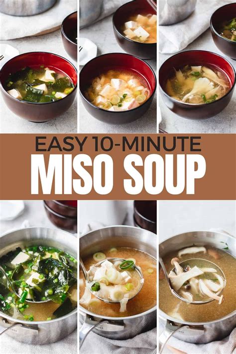 Miso soup – Artofit