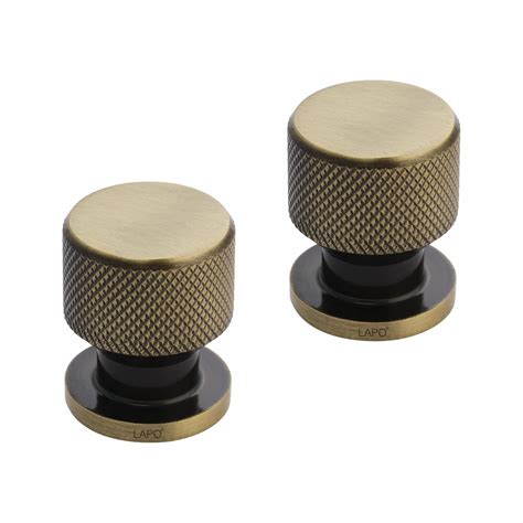 LAPO 2 Pack Aluminum Drawer Knob,Cabinet Knobs, Drawer Pulls - Sleek ...