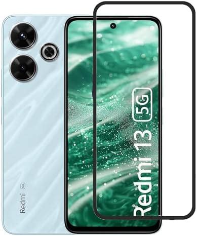 FabeKee Tempered Glass Screen Protector Compatible For Redmi 13 5G ...