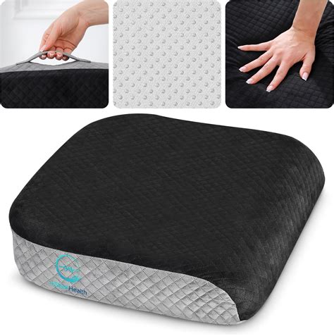 Amazon.com : AUVON Wheelchair Seat Cushions (20"x16"x4") for Sciatica ...