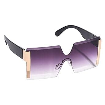 Haute Sauce Women Purple Lens Purple Oversized Sunglasses(HSSG1129 ...