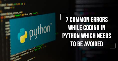 Image result for Common Errors in Python