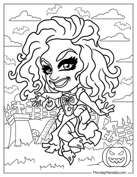 20 Hocus Pocus Coloring Pages (Free PDF Printables)