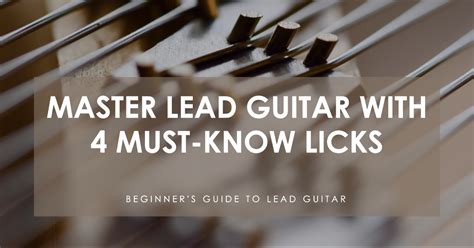 Image result for Smooth Lead Guitar Tutorial