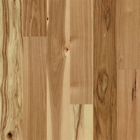Bruce Hydropel Natural Hickory 5-in W x 7/16-in T x 47-15/64-in Smooth ...