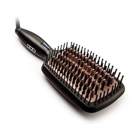 Nova NHS 904 Heated Straightening Smoothing Brush Hair Straightener ...