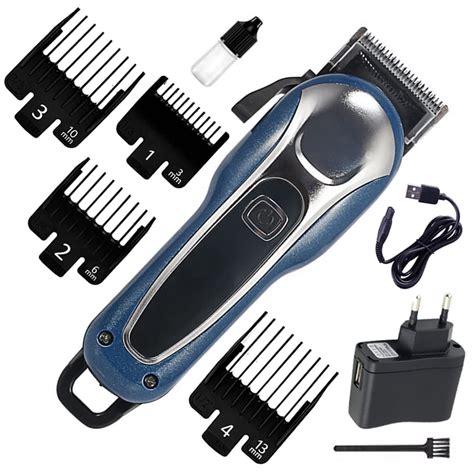 New KM-1995 Rechargeable Men Grooming Hair & Beard Trimmer 3/6/10/13mm ...