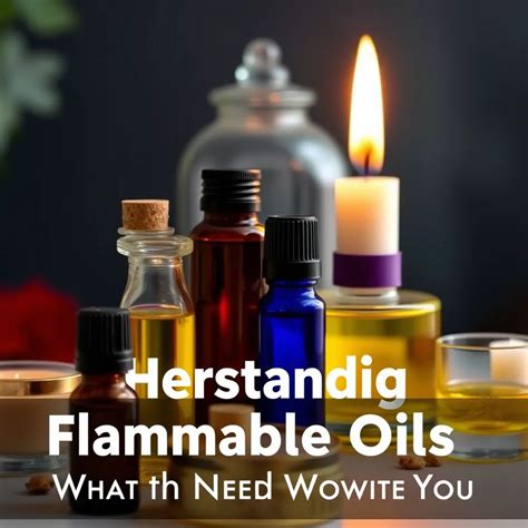 Understanding Flammable Oils: What You Need to Know : MysteryLores