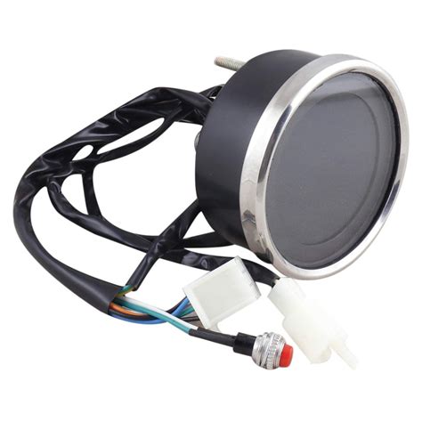 DIGITAL Speedometer with Multi color LCD Screen, Oil Gauge, 12 V FOR R ...