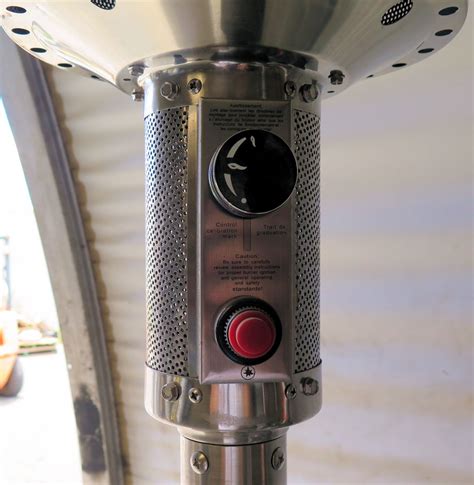 Fire Sense Outdoor Garden & Patio Propane Heater Model LTCSPH-SS - Oahu ...