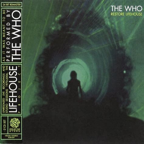 THE WHO ザ・フー Restore Lifehouse Live recordings and studio sessions 1971 ...