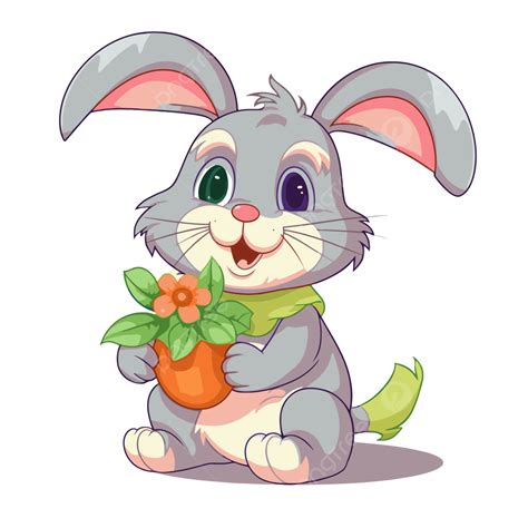 Cute Rabbit Clip Art