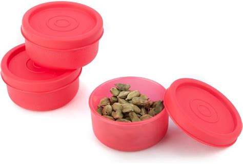 Buy Signoraware Nano Plastic Container Set of 3, Small Boxes for ...