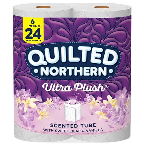 Quilted Northern Ultra Plush® Toilet Paper with Sweet Lilac & Vanilla ...