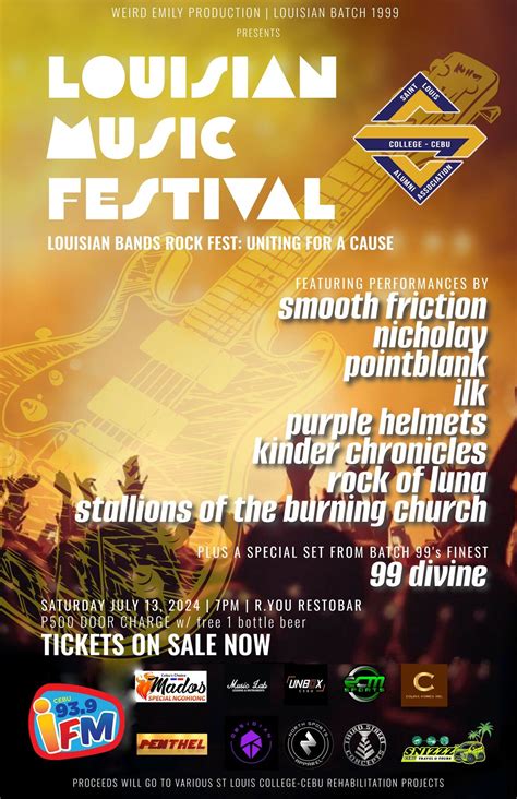 Louisian Music Festival 2024, R Yo.u RestoBar, Cebu, 13 July 2024 ...
