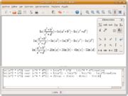 OpenOffice Math 的图像结果