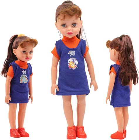 Toyshine 8 inches Realistic Jinny Baby Doll Girl, Green : Amazon.in ...