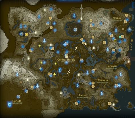Every Zelda Tears of the Kingdom map revealed | GamesRadar+