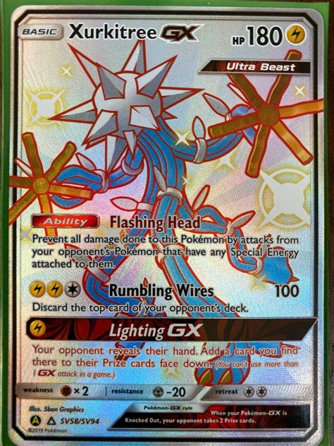 Xurkitree GX #SV58 Prices | Pokemon Hidden Fates | Pokemon Cards