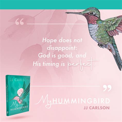 Hope does not disappoint: God is good, and His timing is perfect ...