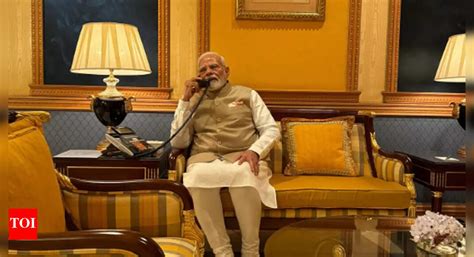 'India is proud of you': PM Modi speaks to Paralympics medallists from ...