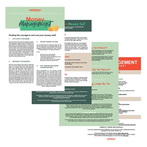 Money Moves - Support Act