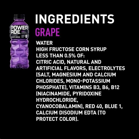 Buy POWERADE, Electrolyte Enhanced Sports Drinks w/ vitamins, Grape, 20 ...