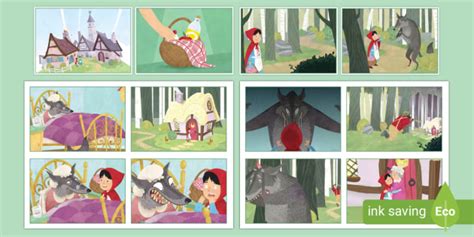 FREE! - Little Red Riding Hood Animation Story - a young girl and a Big Bad