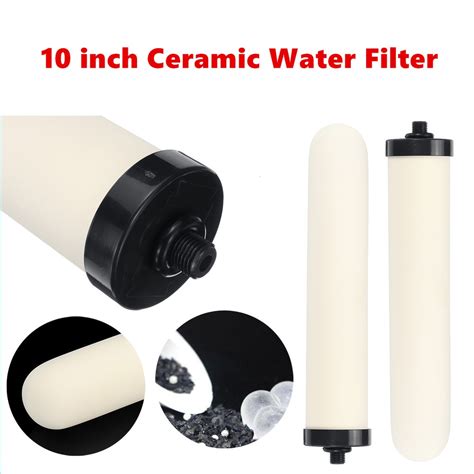 กรองน้ำ103939 Ceramic Water Filter Candle Activated Carbon For Deskto ...