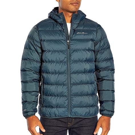 Eddie Bauer Men's Microlight III 650 Fill Down Packable Hooded Jacket ...