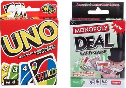 Toygenic Uno Card Game And Monopoly Card Game For kIds - Uno Card Game ...