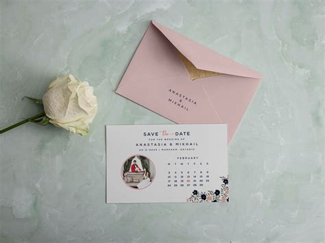 Wedding Invitation Card & Envelope Mockup | Free PSD Templates