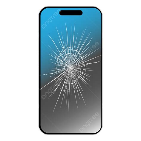 Cracked Phone Screen Png