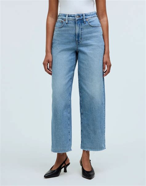 The Tall Curvy Perfect Vintage Wide-Leg Crop Jean | Madewell