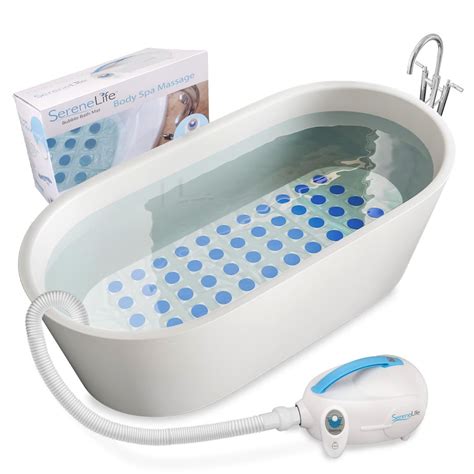 Portable Spa Bubble Bath Massager - Thermal Spa Waterproof Non-Slip Mat ...