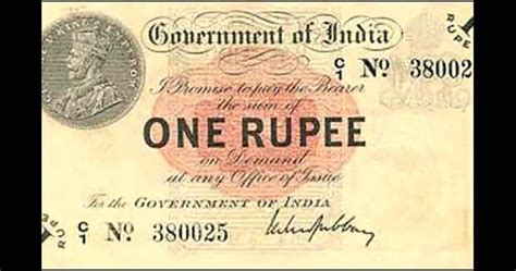 Legacy of the British Raj, one rupee note is now 100