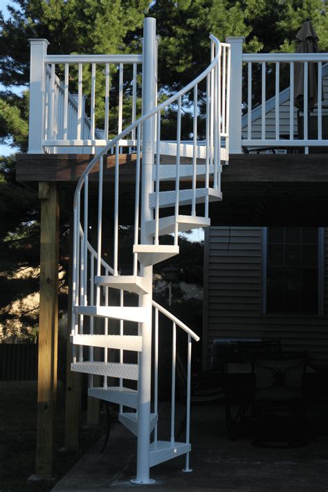 Spiral Staircase Kits For Outdoor Decks | Salter Spiral Stair
