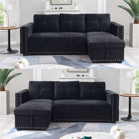 Buy Sectional Sofa with Chaise, HABITRIO 91" L-Shape Loveseat Couch ...